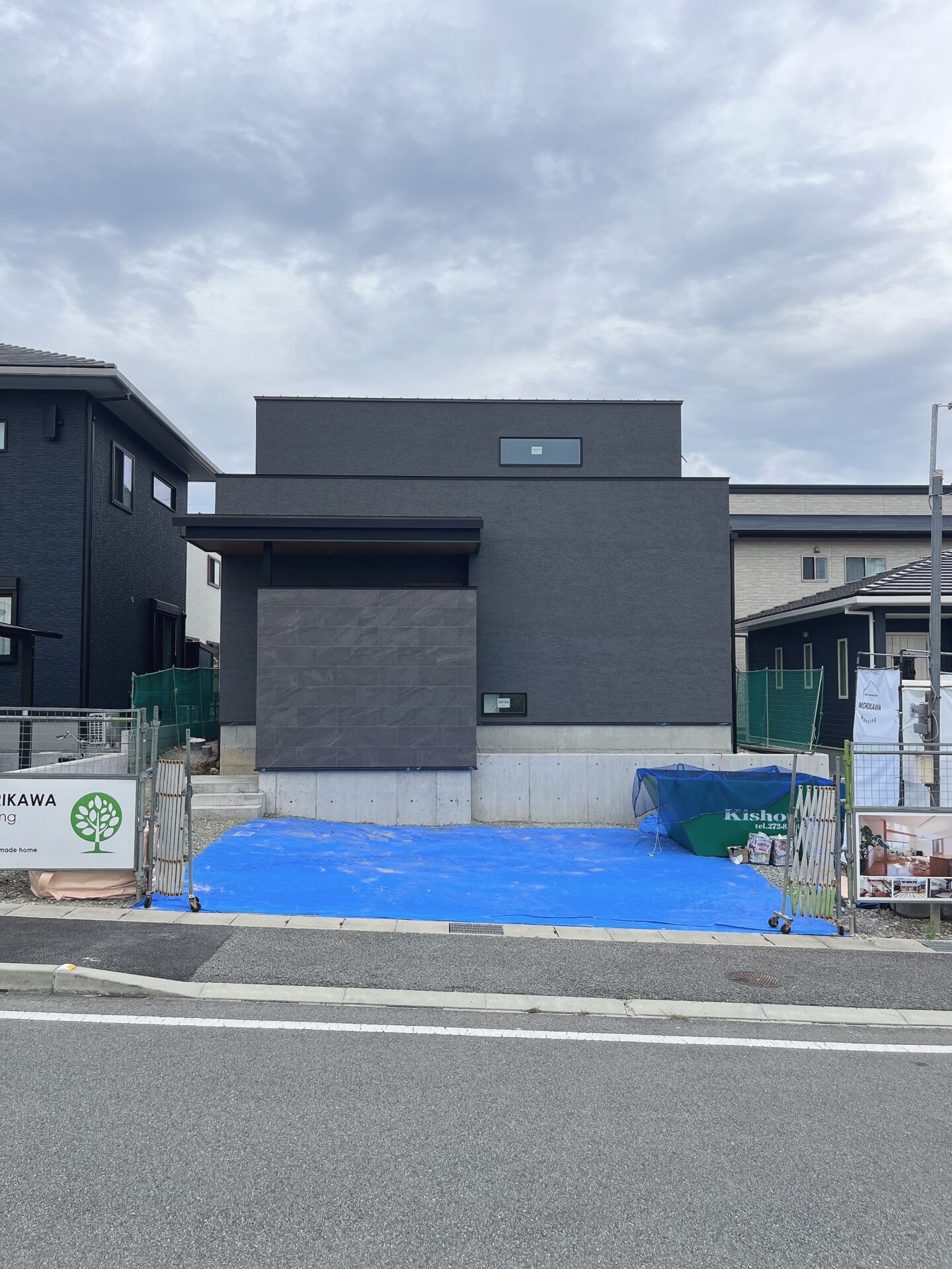 足場が外れました：加西市WN様邸