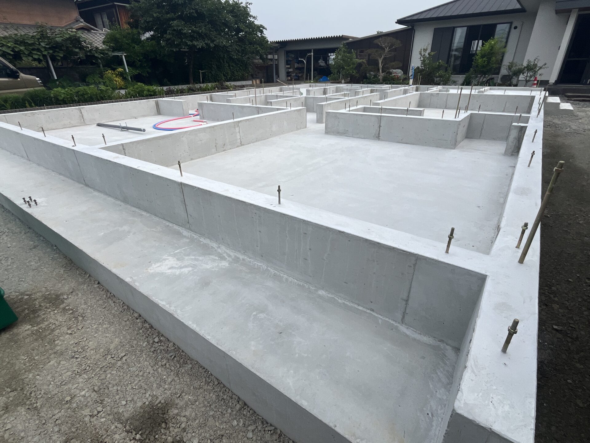 基礎工事完了：加西市HN様邸