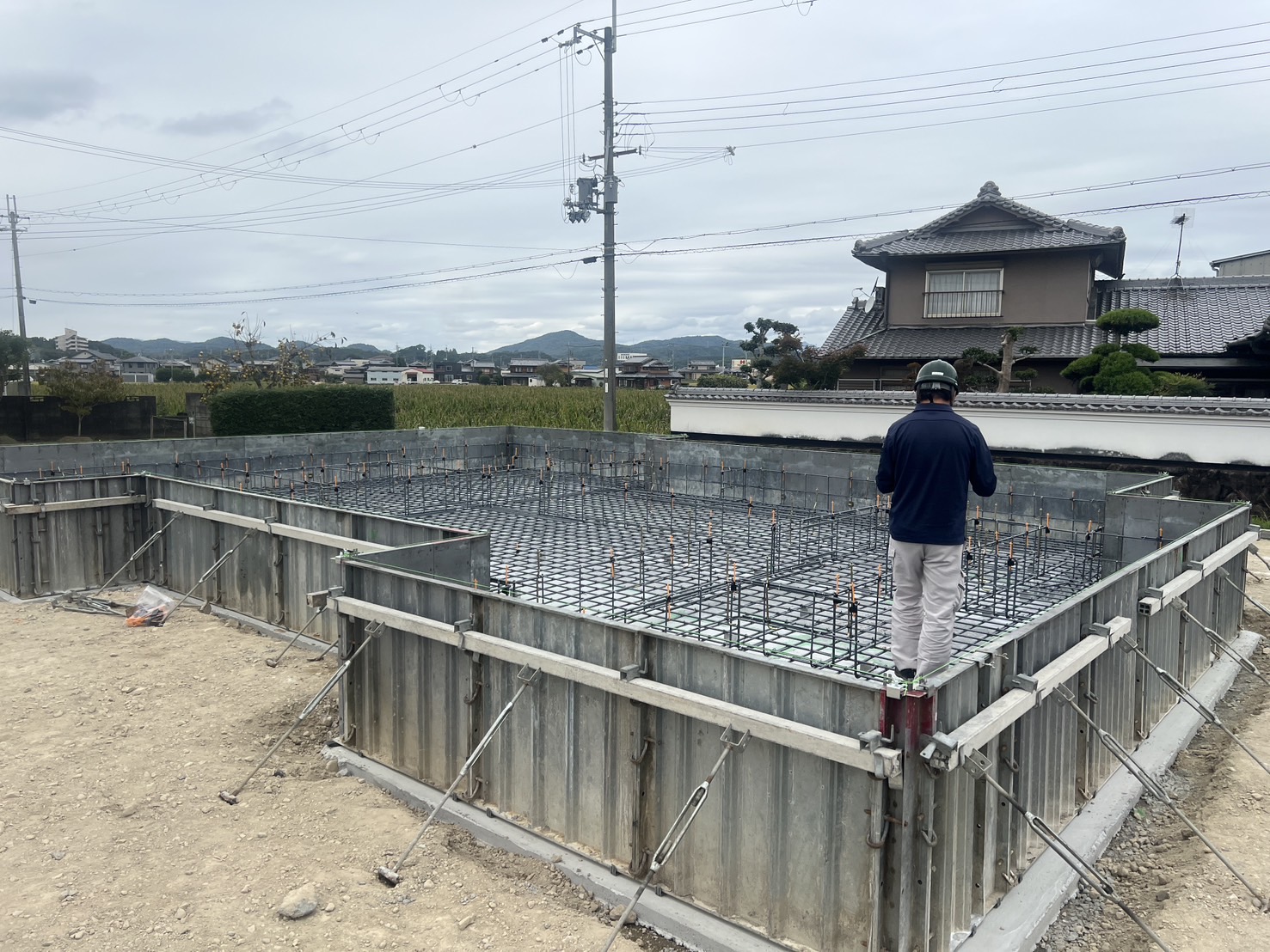 基礎工事:加西市TT様邸