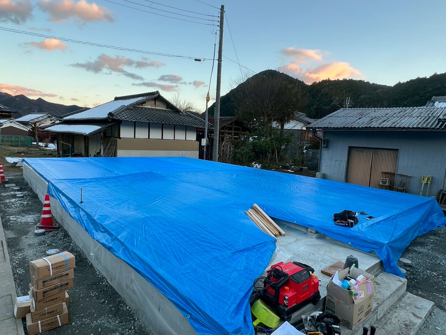 土台工事：西脇市OS様