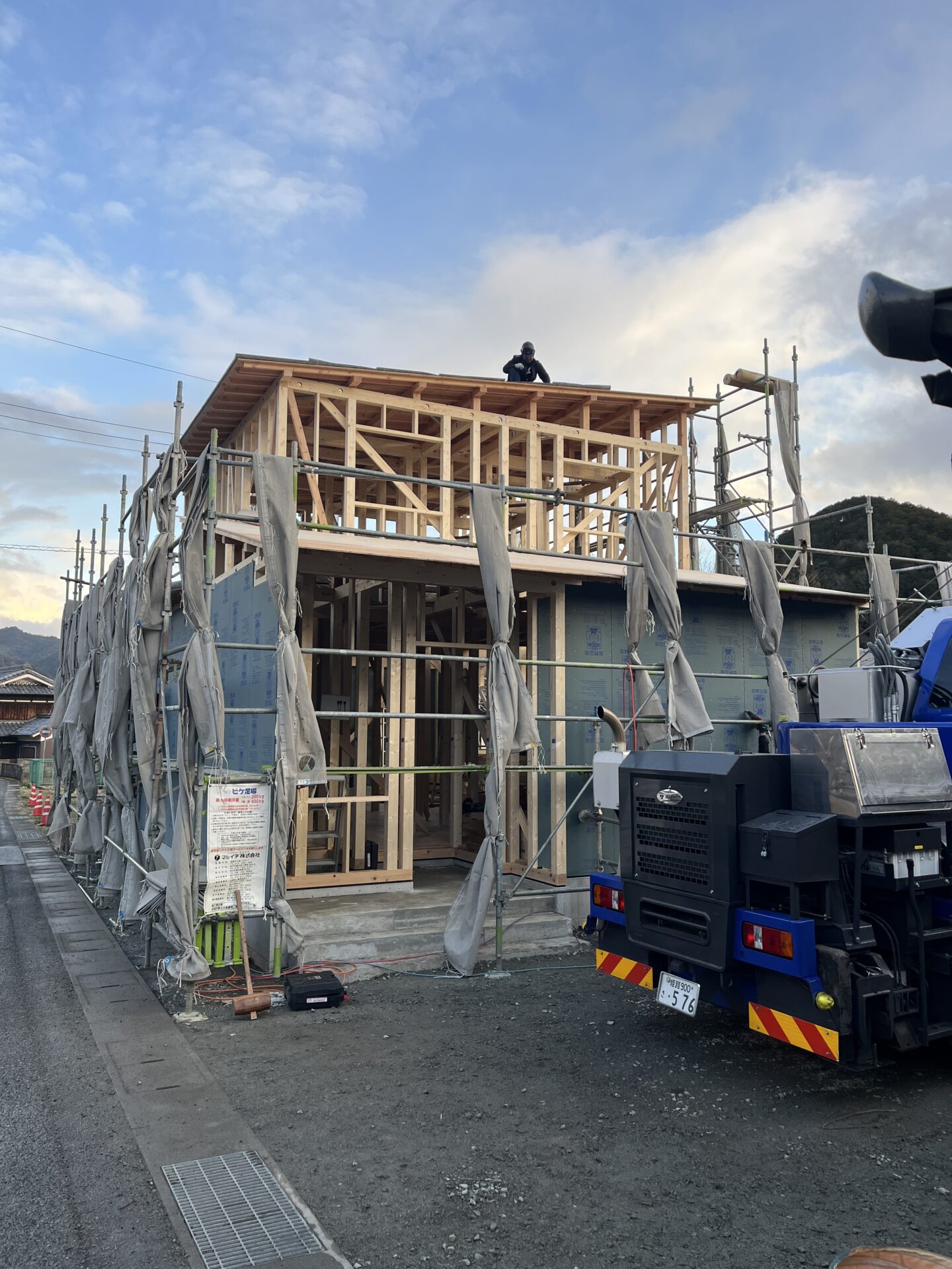 上棟式：西脇市OS様